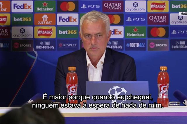 Mourinho: «Estou desesperado para ganhar o próximo jogo»