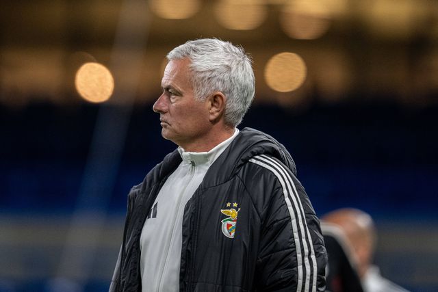 José Mourinho, treinador do Benfica, no regresso a Stamford Bridge