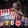 Melhor marcador da história do Atlético Madrid chega aos 200 golos pelo clube