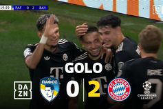 Há golo português no Pafos-Bayern