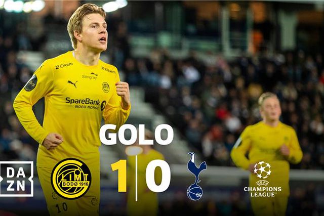 Bodo/Glimt surpreende o Tottenham