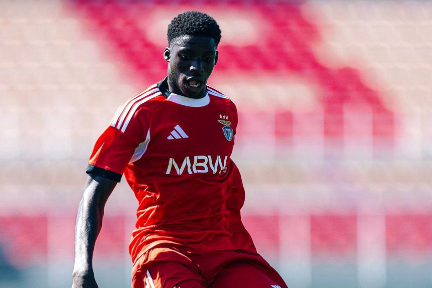 Banjaqui fez o segundo golo do Benfica contra ao Chelsea - Foto: SL Benfica