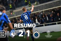 27 remates e golo a fechar: adversário do Sporting caiu em Bérgamo (resumo)