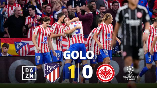 Como é que dois passes errados resultaram num golo do Atlético Madrid?