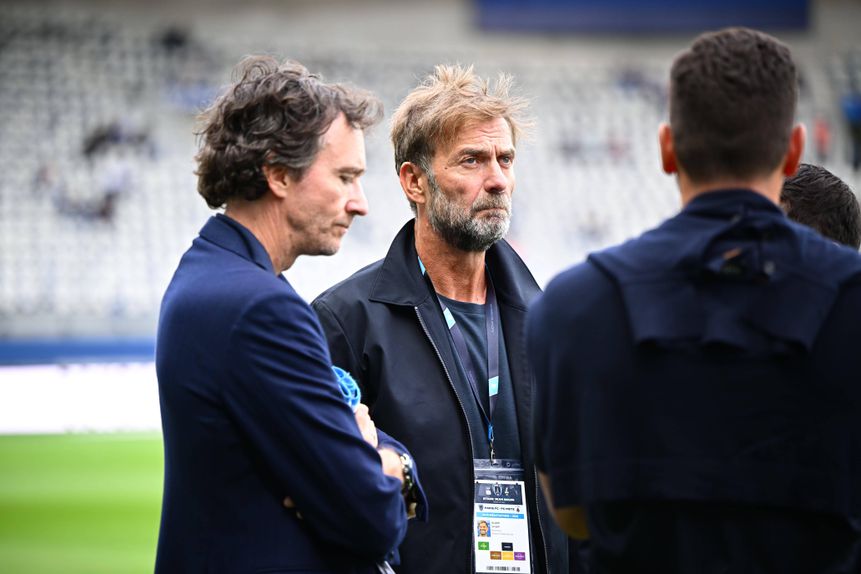 Jurgen Klopp, diretor global do futebol da Red Bull e ex-treinador do Liverpool