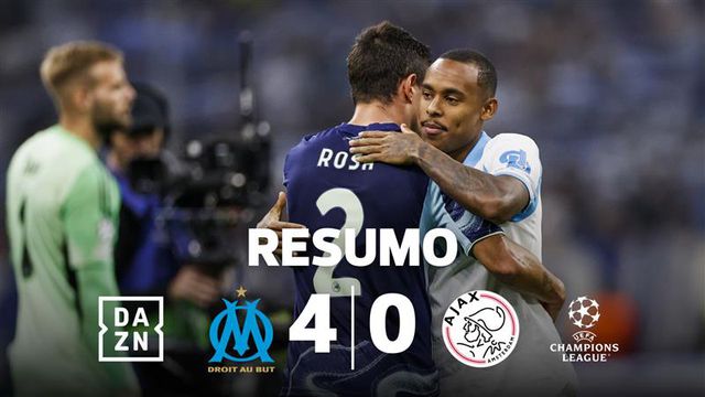 Marselha destroça Ajax (resumo)