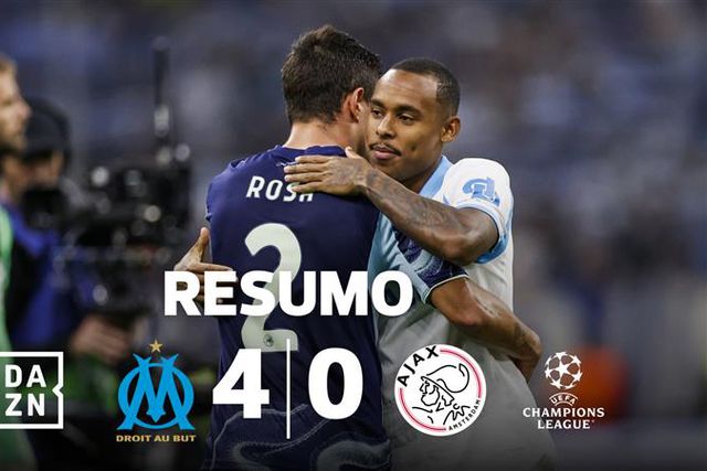 Marselha destroça Ajax (resumo)
