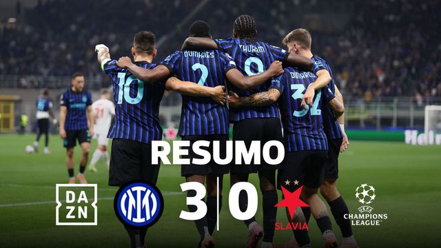 Lautaro Martínez foi Praga para o Slavia (resumo)