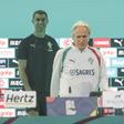 Cristiano Ronaldo e Jorge Jesus na Portugal Football Summit (António Pedro Santos/Lusa)