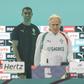 Cristiano Ronaldo e Jorge Jesus na Portugal Football Summit (António Pedro Santos/Lusa)