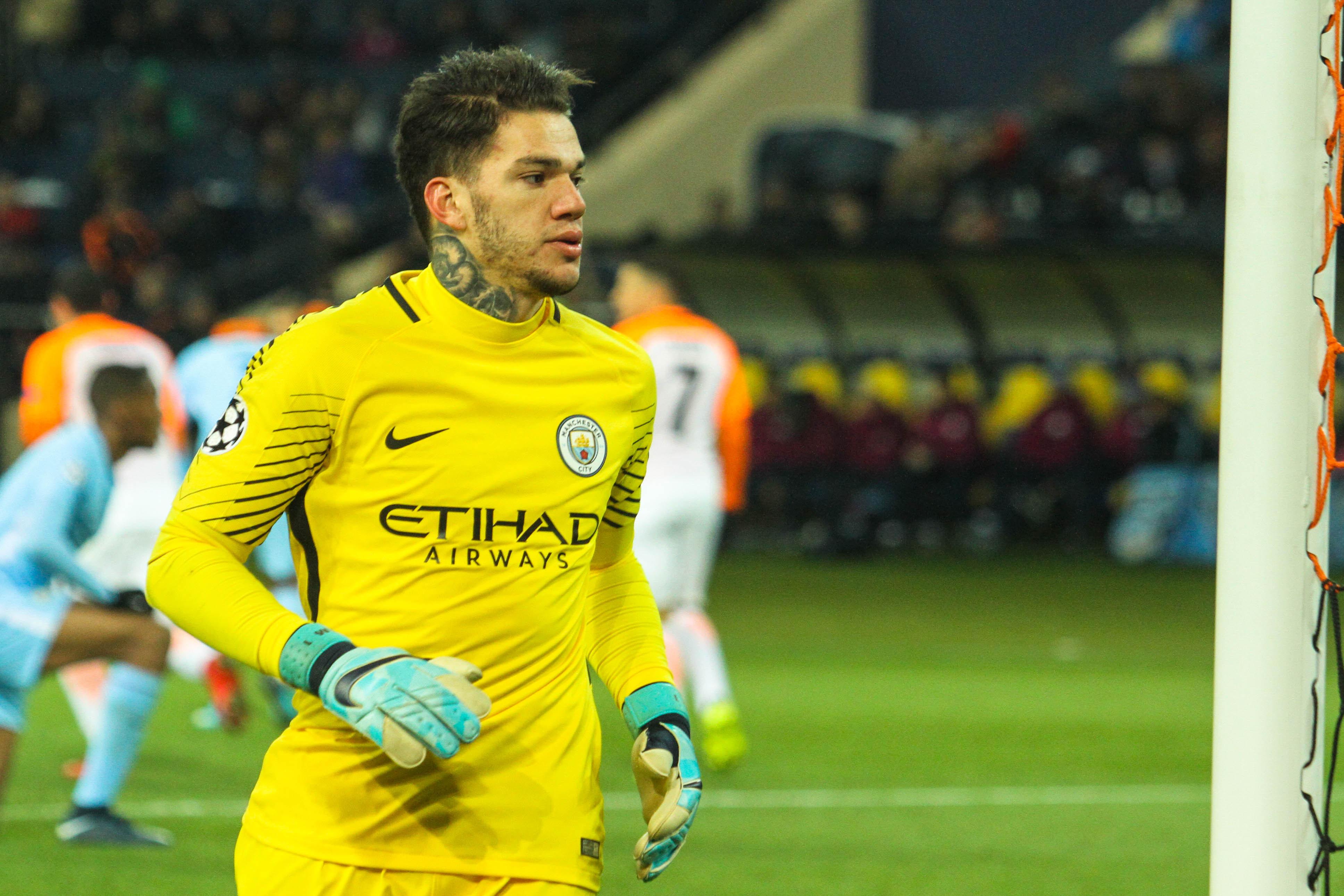 Ederson custou 40 milhões de euros em 2017, proveniente do Benfica