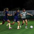 Jogo da 2.ª mão da 2.ª pré-eliminatória da Europa Cup teve lugar na Academia, em Alcochete - Foto: SPORTING CP