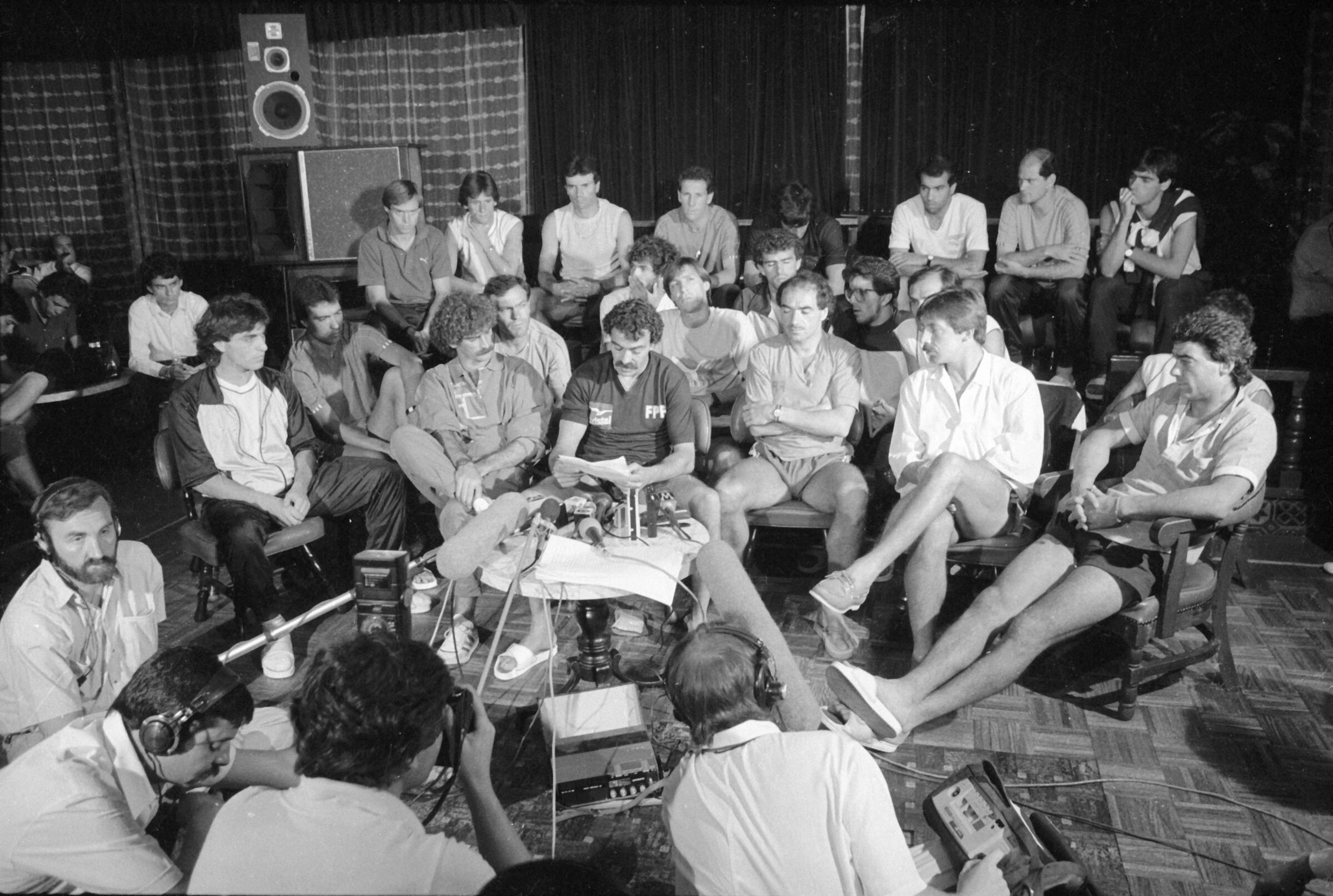 Saltillo: durante o Mundial de 1986, os jogadores revoltaram-se com as más condições de treino do estágio da Seleção - não havia privacidade e o campo era inclinado (Foto: ASF)