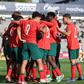 Seleção sub-19 venceu os Países Baixos (Foto: FPF)
