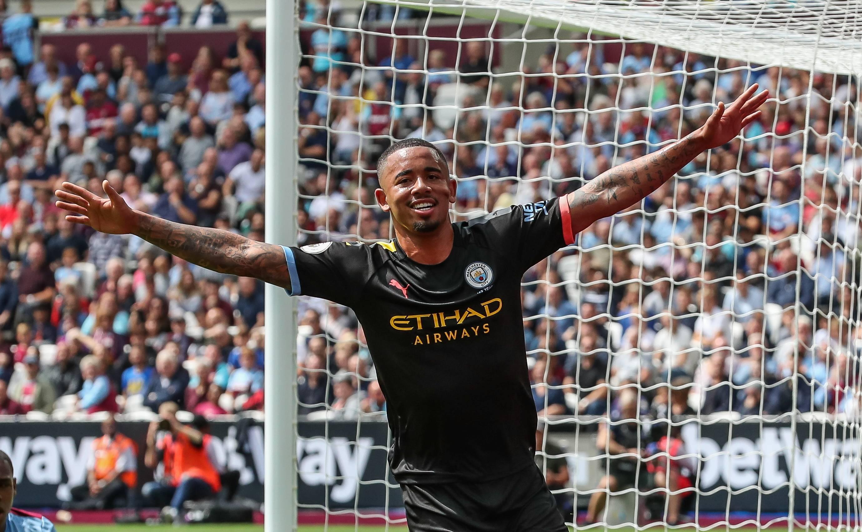 Gabriel Jesus custou 32 milhões de euros em 2016, proveniente do Palmeiras