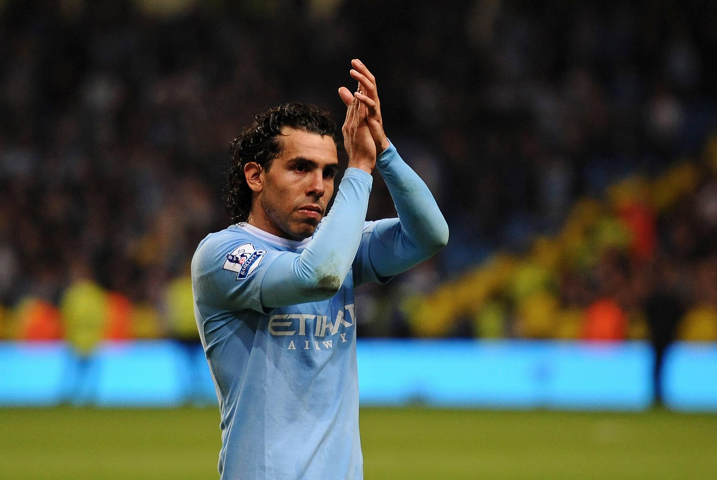 Carlos Tévez custou 29 milhões de euros em 2009, proveniente do West Ham, depois da cedência ao Manchester United