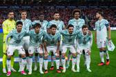 O onze de Portugal que iniciou o jogo na Noruega. Foto IMAGO