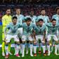 O onze de Portugal que iniciou o jogo na Noruega. Foto IMAGO