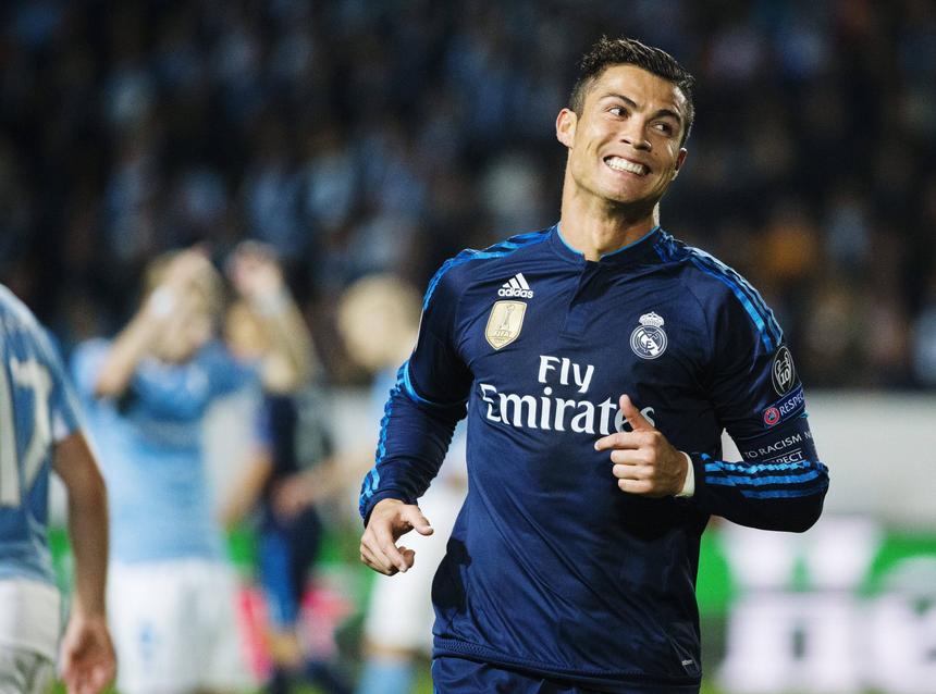 Ronaldo marcou o golo n.º 500 da carreira em Malmo (IMAGO)
