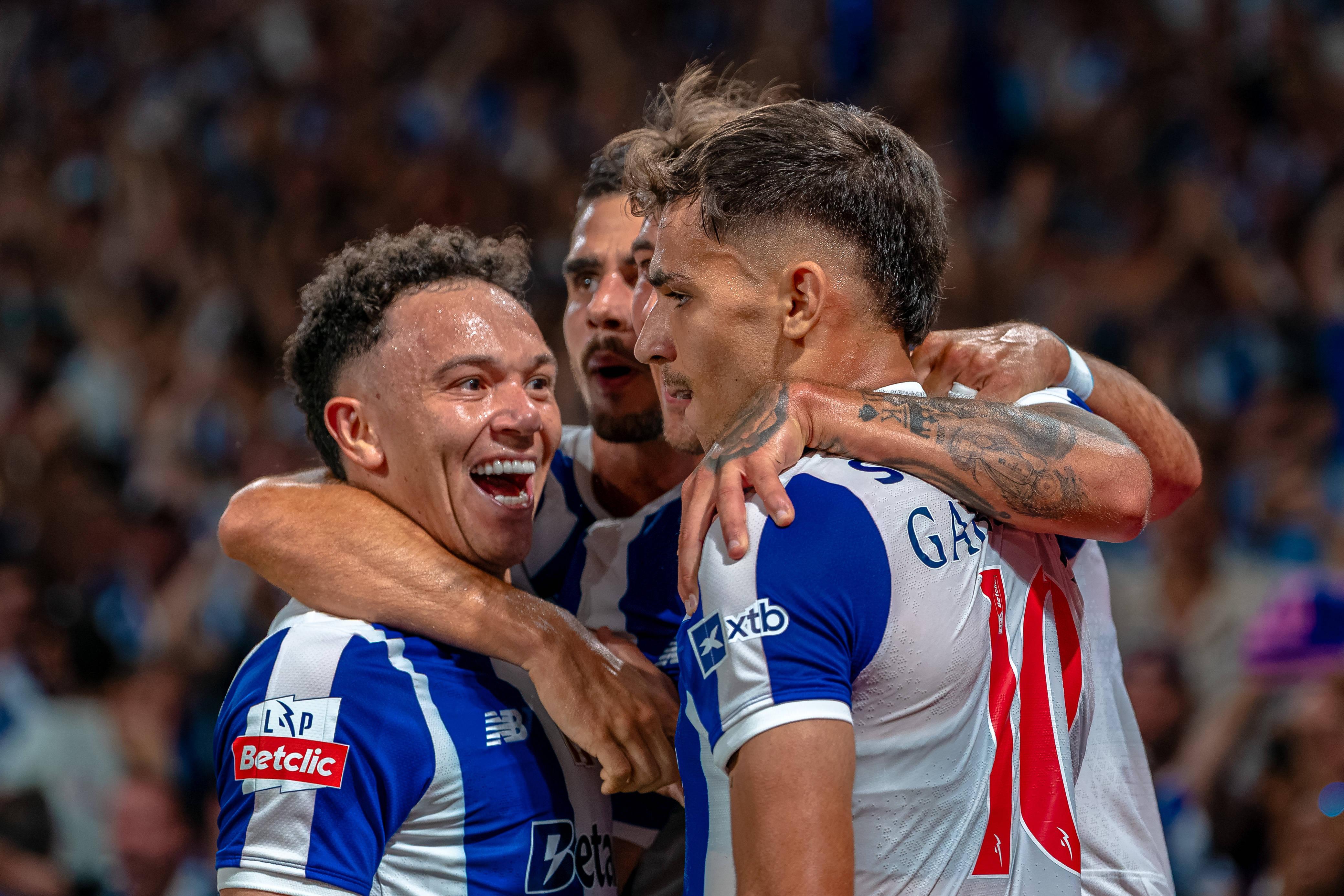 84.º - FC Porto: 72,2 (72 na pressão, 69 no controlo e 61 na presença coletiva em zona de ataque)