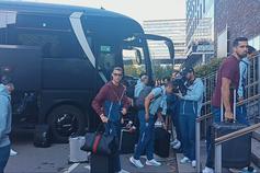 Euforia por Portugal (e Ronaldo) na chegada a Copenhaga
