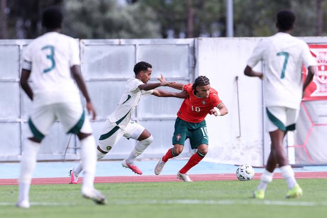 Diego Farinha fez o segundo golo de Portugal - Foto: FPF