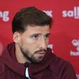 Rúben Dias voltou a falar após mais uma polémica a envolver Cristiano Ronaldo (Foto Liselotte Sabroe/EPA)