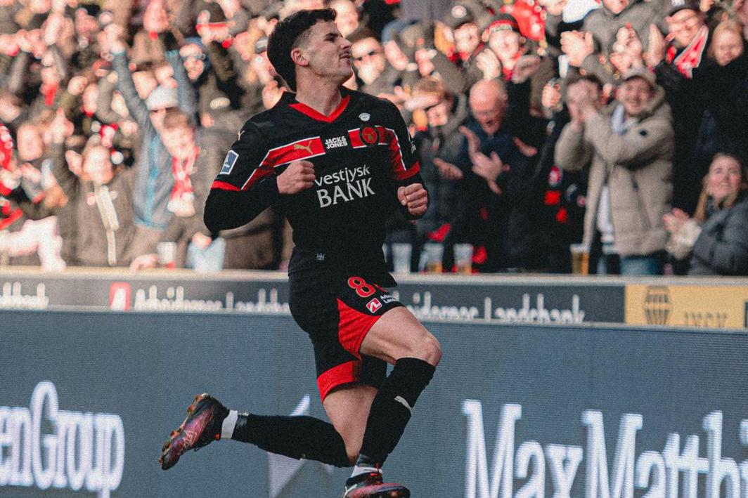 Dani Silva, médio português que ainda se mantém ligado ao Midtjylland - Foto: D. R.