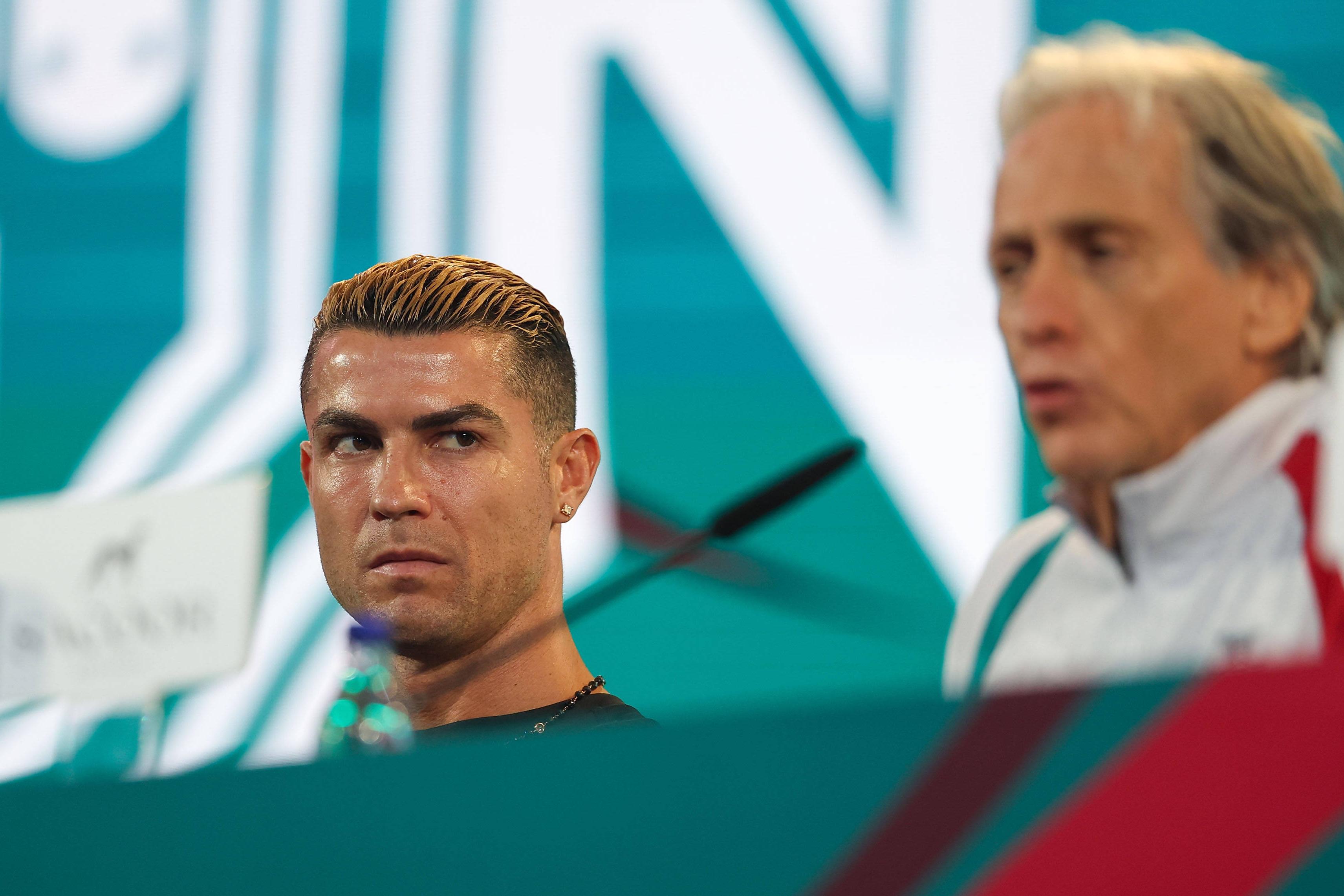 Cristiano Ronaldo e Jorge Jesus - foto: IMAGO