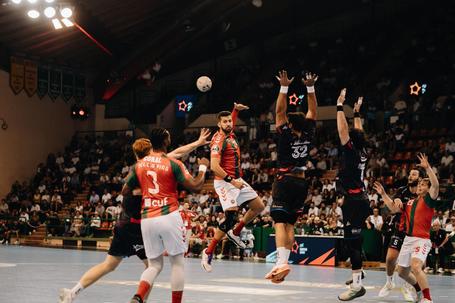 Marítimo iniciou a campanha europeia com uma derrota tangencial em Limoges (foto Limoges)