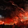 Estádio do River Plate interditado após espetáculo de pirotecnia