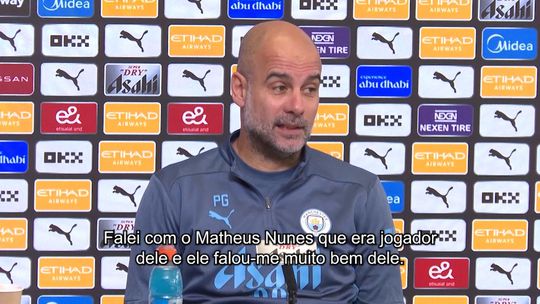 Os elogios de Guardiola para Amorim