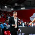 O treinador da equipa de basquetebol do Benfica, Norberto Alves, num jogo das competições europeias 2025-26. Foto FIBA