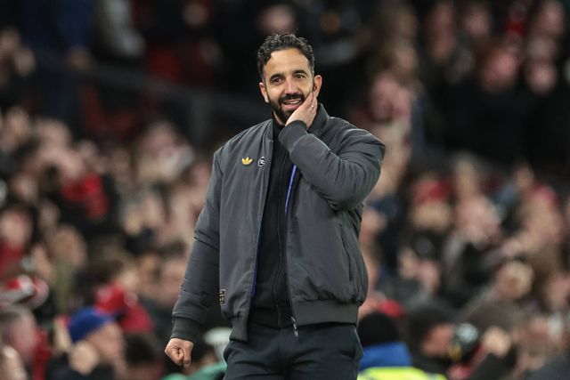 Ruben Amorim, treinador do Manchester United