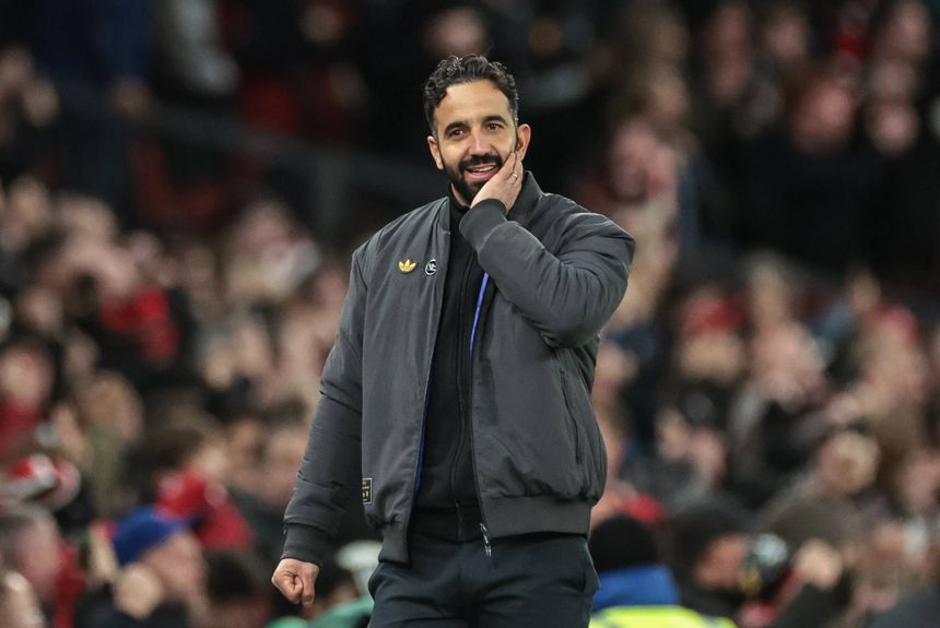 Ruben Amorim, treinador do Manchester United