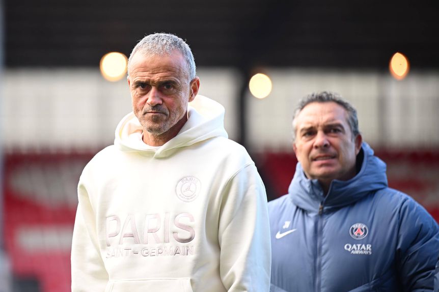Luis Enrique, treinador do PSG