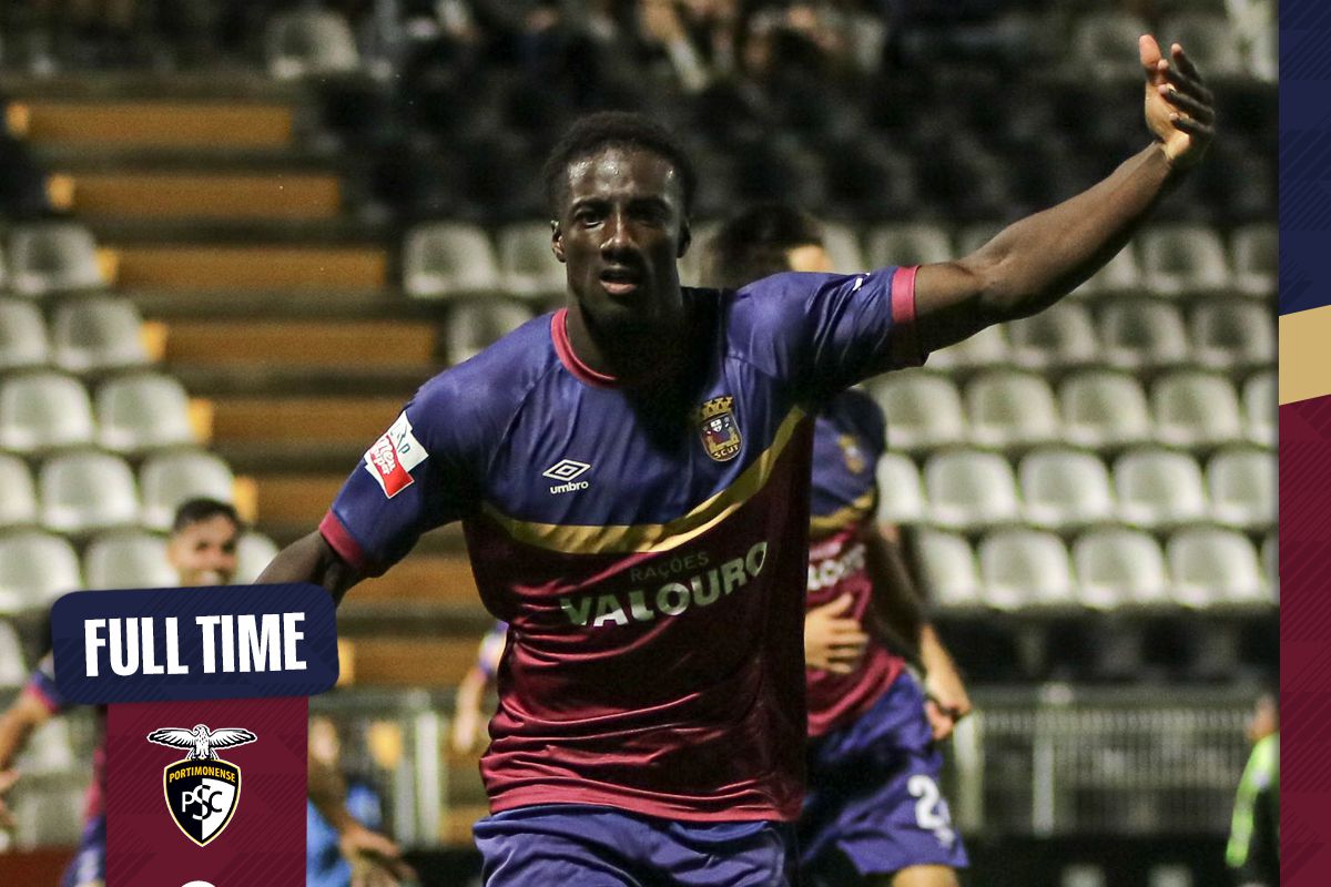 Seydi marcou o golo do triunfo do Torreense em Portimão. - Foto: TORREENSE