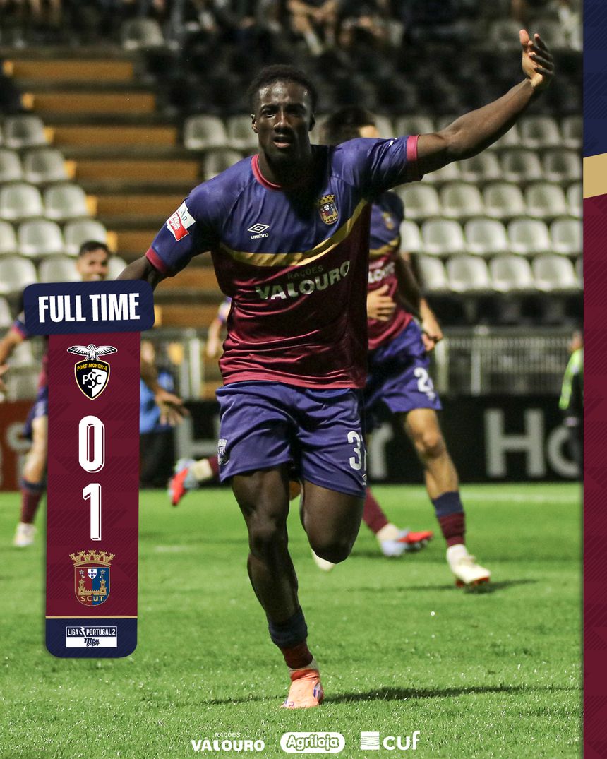 Seydi marcou o golo do triunfo do Torreense em Portimão. - Foto: TORREENSE