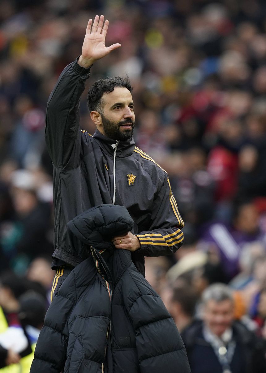 Ruben Amorim, treinador do Manchester United