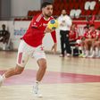 Korchi, jogador de andebol da equipa do Benfica 2025-26. Foto SL Benfica