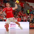 Valipau, o jogador da equipa de andebol do Benfica 2025-26. Foto SL Benfica
