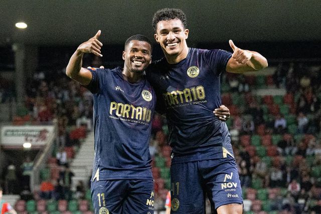 UD Leiria marcou todos os golos na segunda parte. Fotografia: UD Leiria