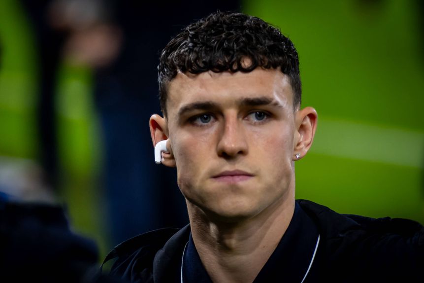 Phil Foden, médio do Manchester City e da seleção inglesa