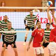Jogo de voleibol entre o Benfica e o Sporting da época 2025-26. Foto SL Benfica