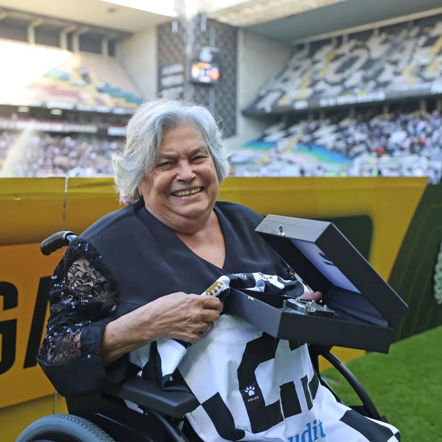 Dona Lurdes faleceu esta quinta-feira, aos 76 anos de idade - Foto: BOAVISTA FC