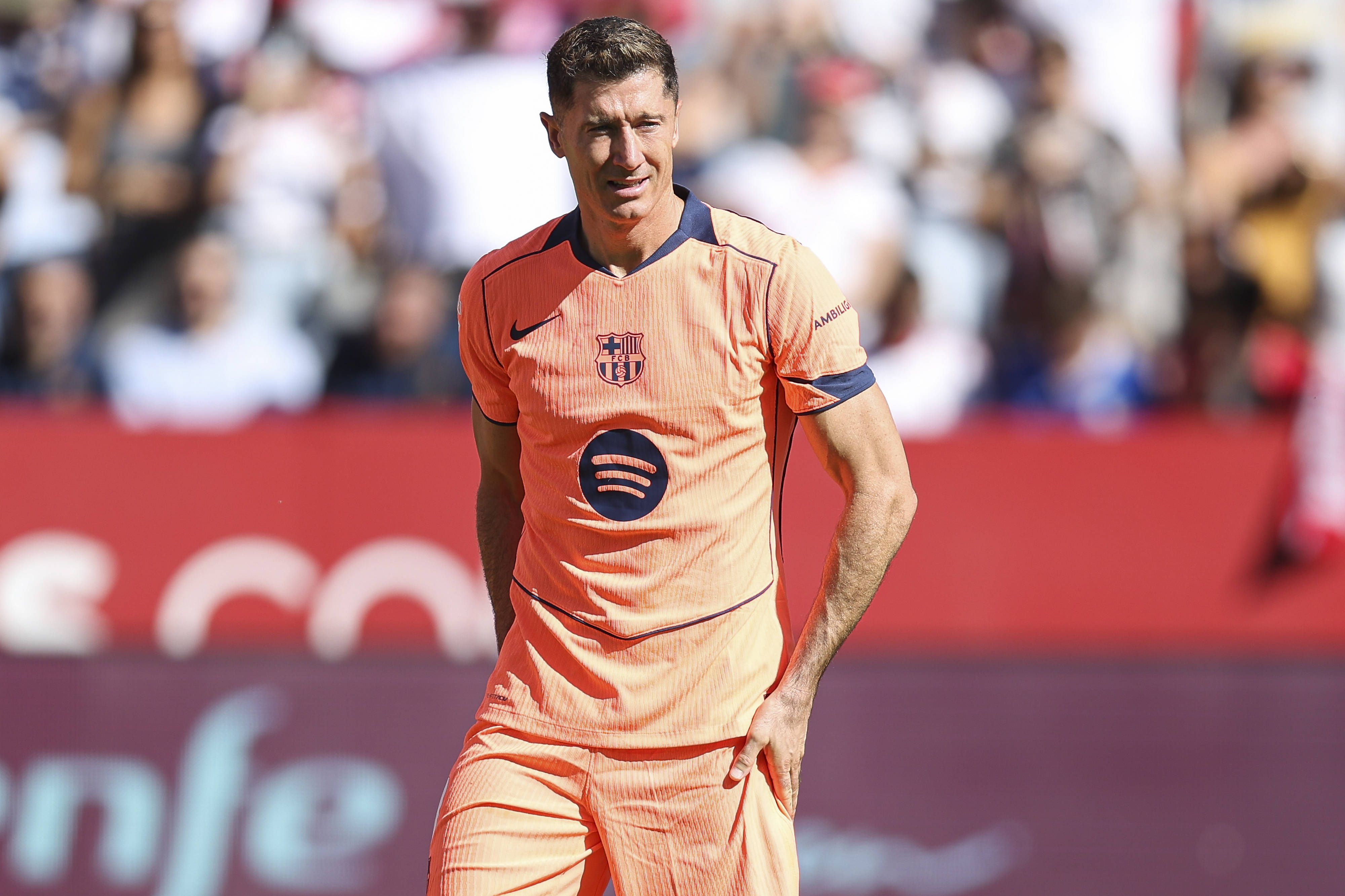 11.º - Lewandowski (Barcelona): 23 golos