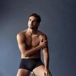 Ferrán Torres participou numa campanha publiciária de uma marca de roupa interior