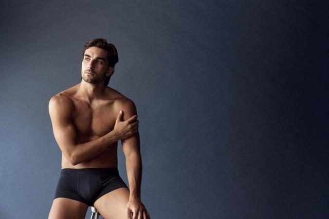 Ferrán Torres participou numa campanha publiciária de uma marca de roupa interior