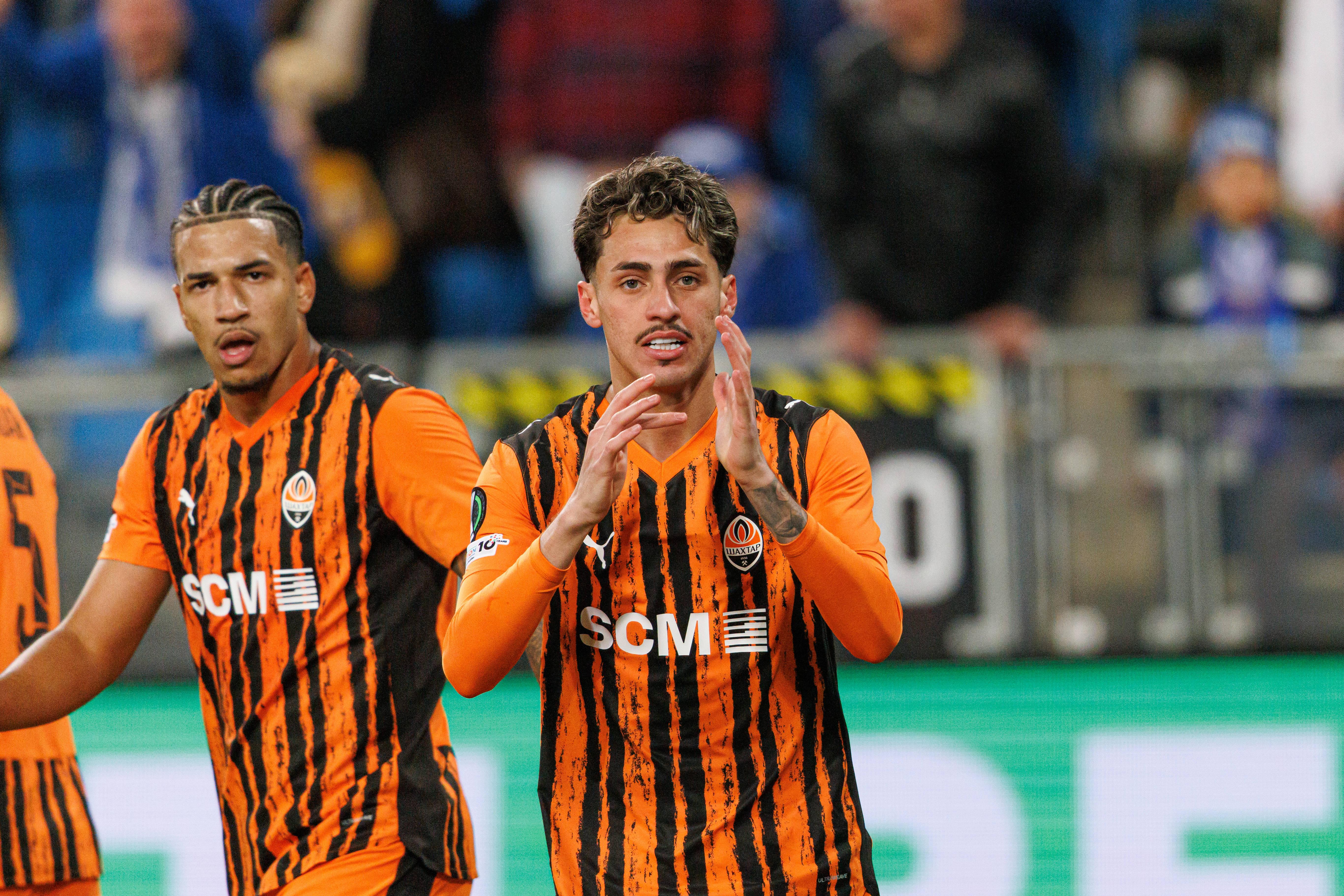Marlon Gomes, médio brasileiro de 22 anos do Shakhtar