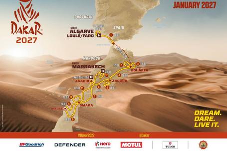 Rali Dakar 2027 vai começar em Portugal